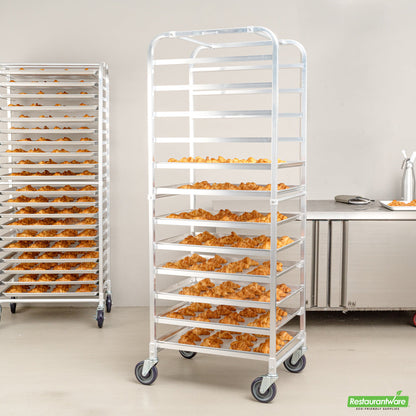 Wholesale Restaurantware Kitchen Tek 12 Pan - Bun / Sheet Pan Rack - End Load- Bulk