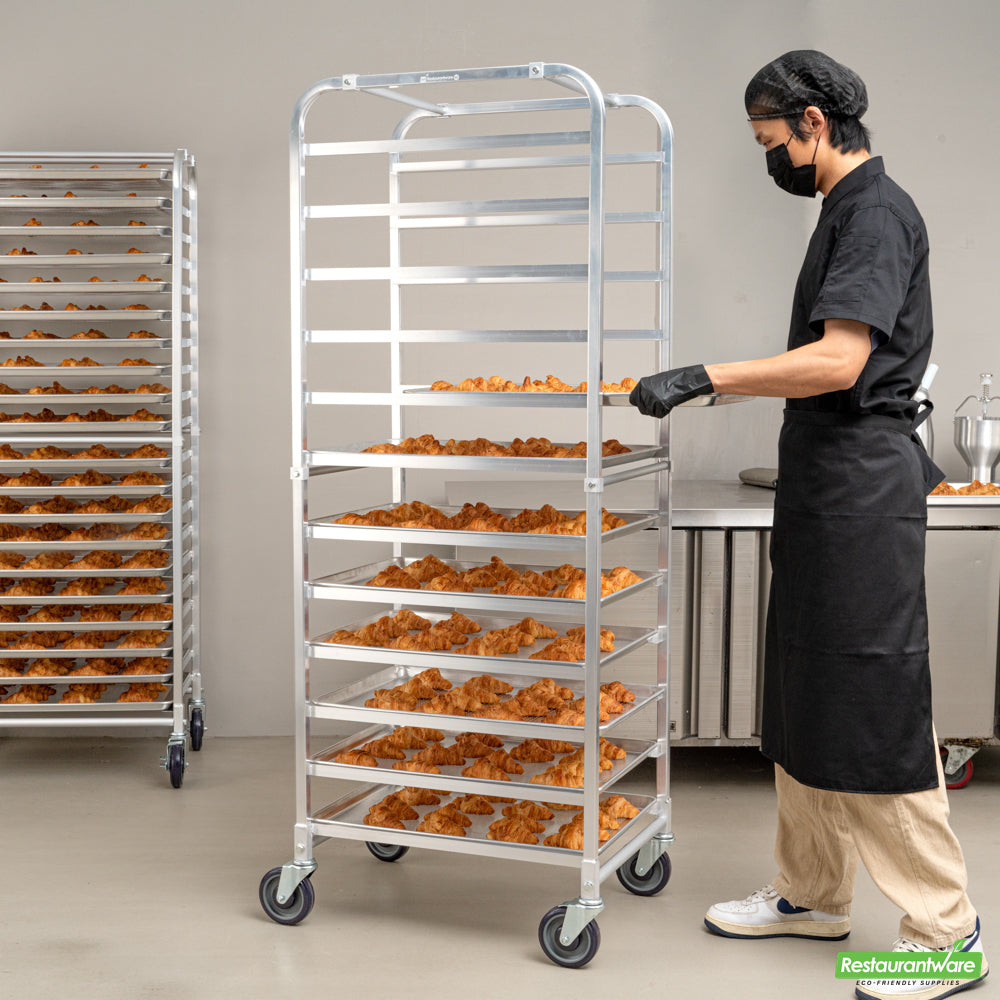 Wholesale Restaurantware Kitchen Tek 12 Pan - Bun / Sheet Pan Rack - End Load- Bulk