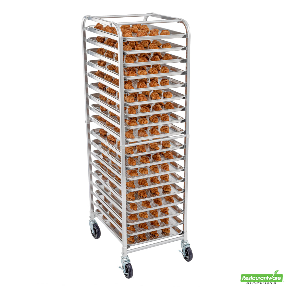 Wholesale Restaurantware 18 Pan - Bun / Sheet Pan Rack - End Load - 20.5" X 27" X 69.5"- Bulk