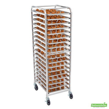 Wholesale Restaurantware 18 Pan - Bun / Sheet Pan Rack - End Load - 20.5" X 27" X 69.5"- Bulk
