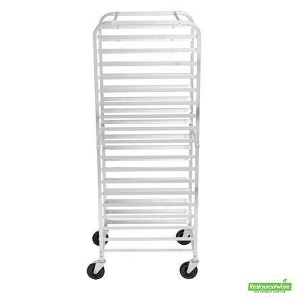 Wholesale Restaurantware 18 Pan - Bun / Sheet Pan Rack - End Load - 20.5" X 27" X 69.5"- Bulk