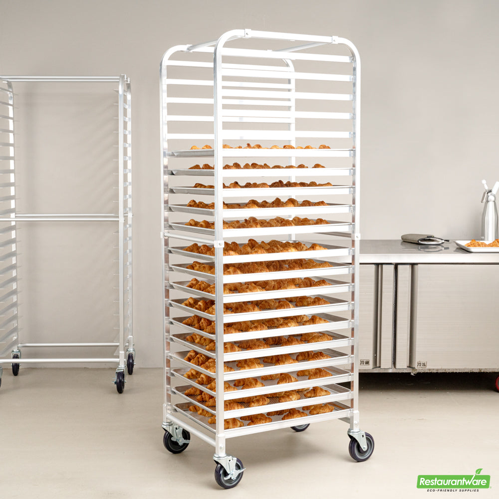 Wholesale Restaurantware Kitchen Tek 20 Pan - Bun / Sheet Pan Rack - End Load- Bulk