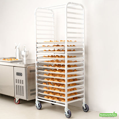Wholesale Restaurantware Kitchen Tek 20 Pan - Bun / Sheet Pan Rack - Side Load- Bulk