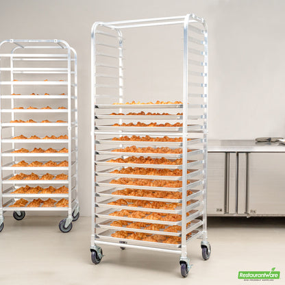 Wholesale Restaurantware Kitchen Tek 20 Pan - Bun / Sheet Pan Rack - Side Load- Bulk