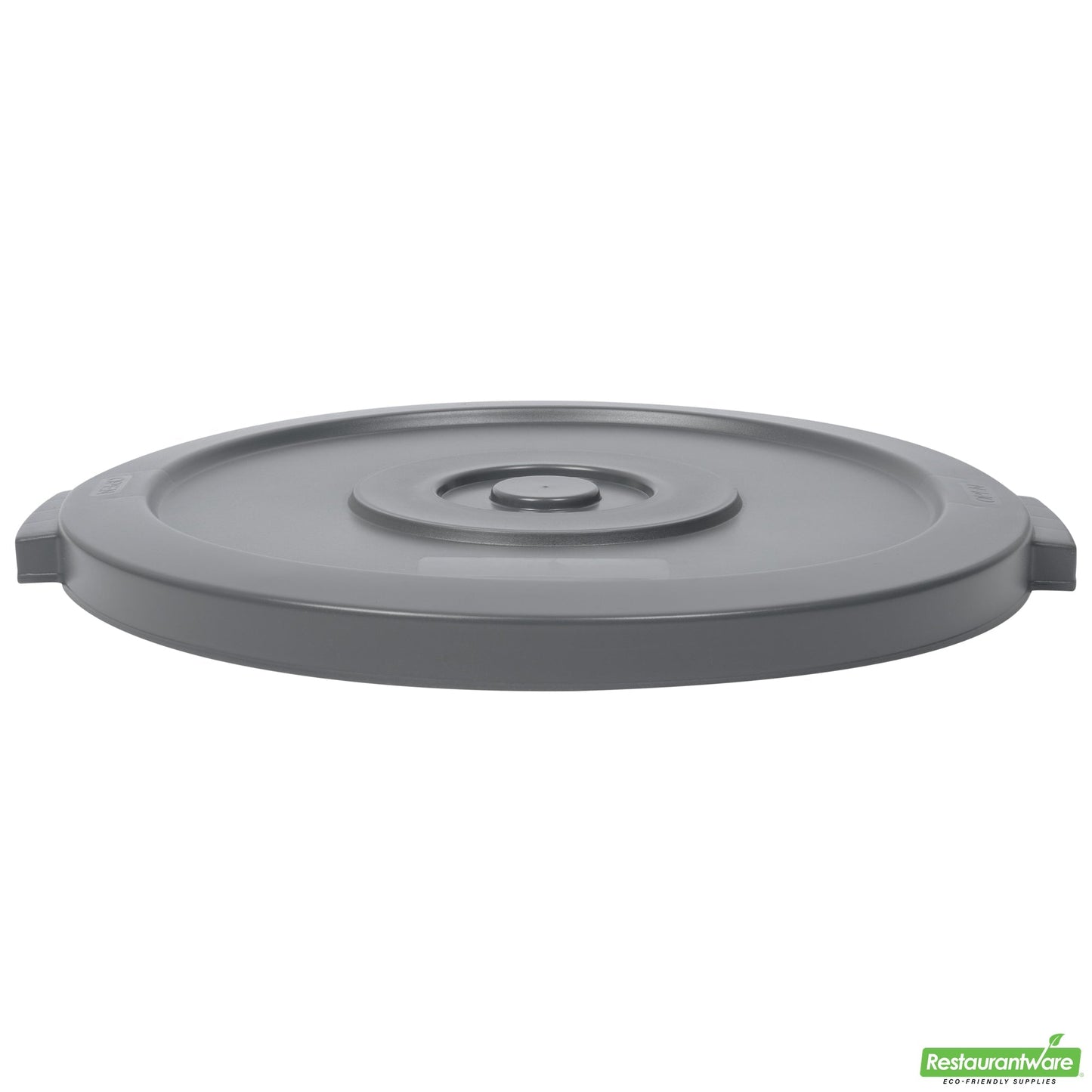 Wholesale Restaurantware Gray Plastic Commercial Trash Can / Ingredient Bin Lid - Fits 20 Gal- Bulk