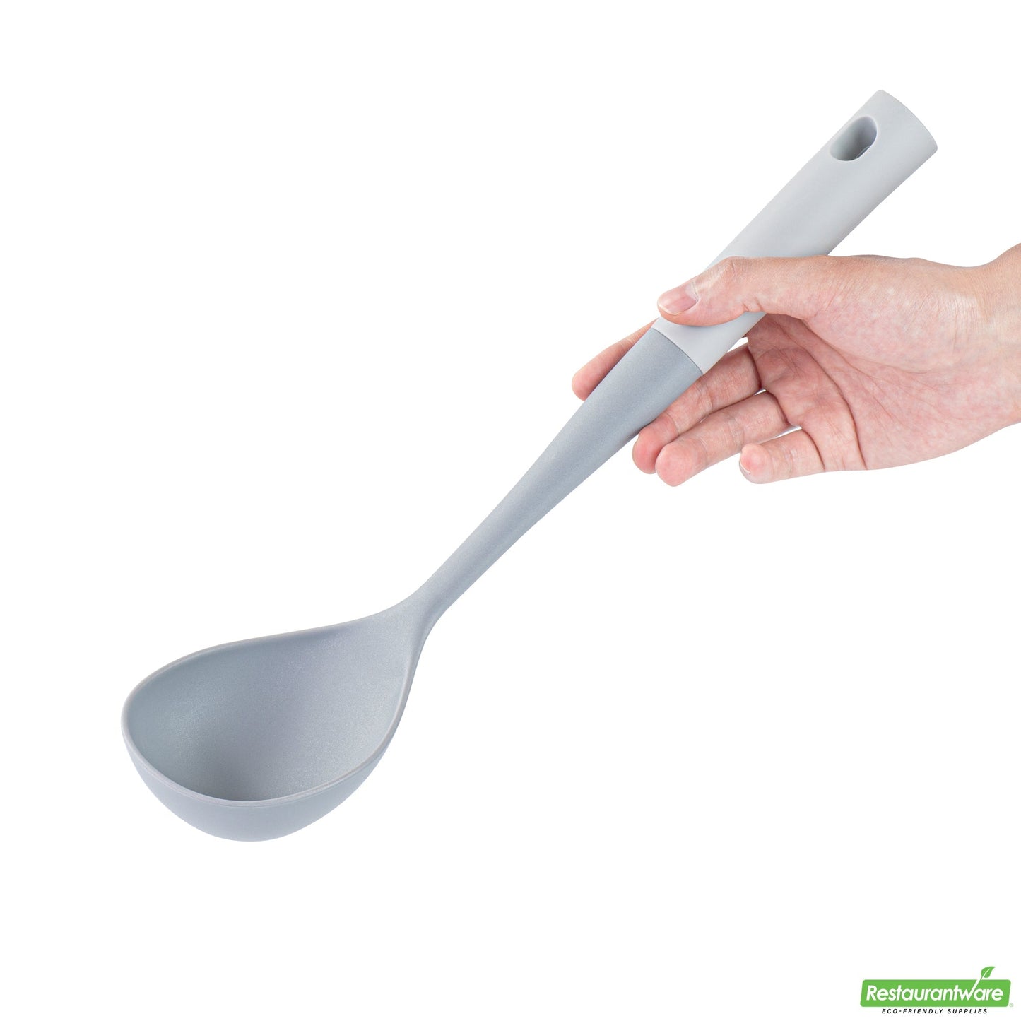 Wholesale Restaurantware Met Lux Gray and White Nylon High Heat Cooking Utensil Set - 6-Piece- Bulk