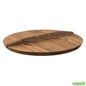 Wholesale Restaurantware 12" Handmade Lightweight Wood Wok Lid - 12.2" X 12.2" X 2.2"- Bulk