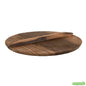 Wholesale Restaurantware 14" Handmade Lightweight Wood Wok Lid - 14.2" X 14.2" X 2.2"- Bulk