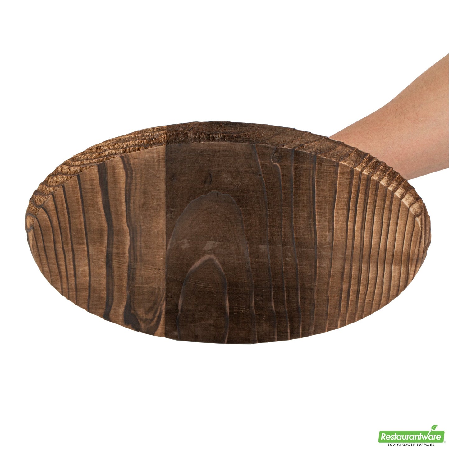Wholesale Restaurantware 14" Handmade Lightweight Wood Wok Lid - 14.2" X 14.2" X 2.2"- Bulk