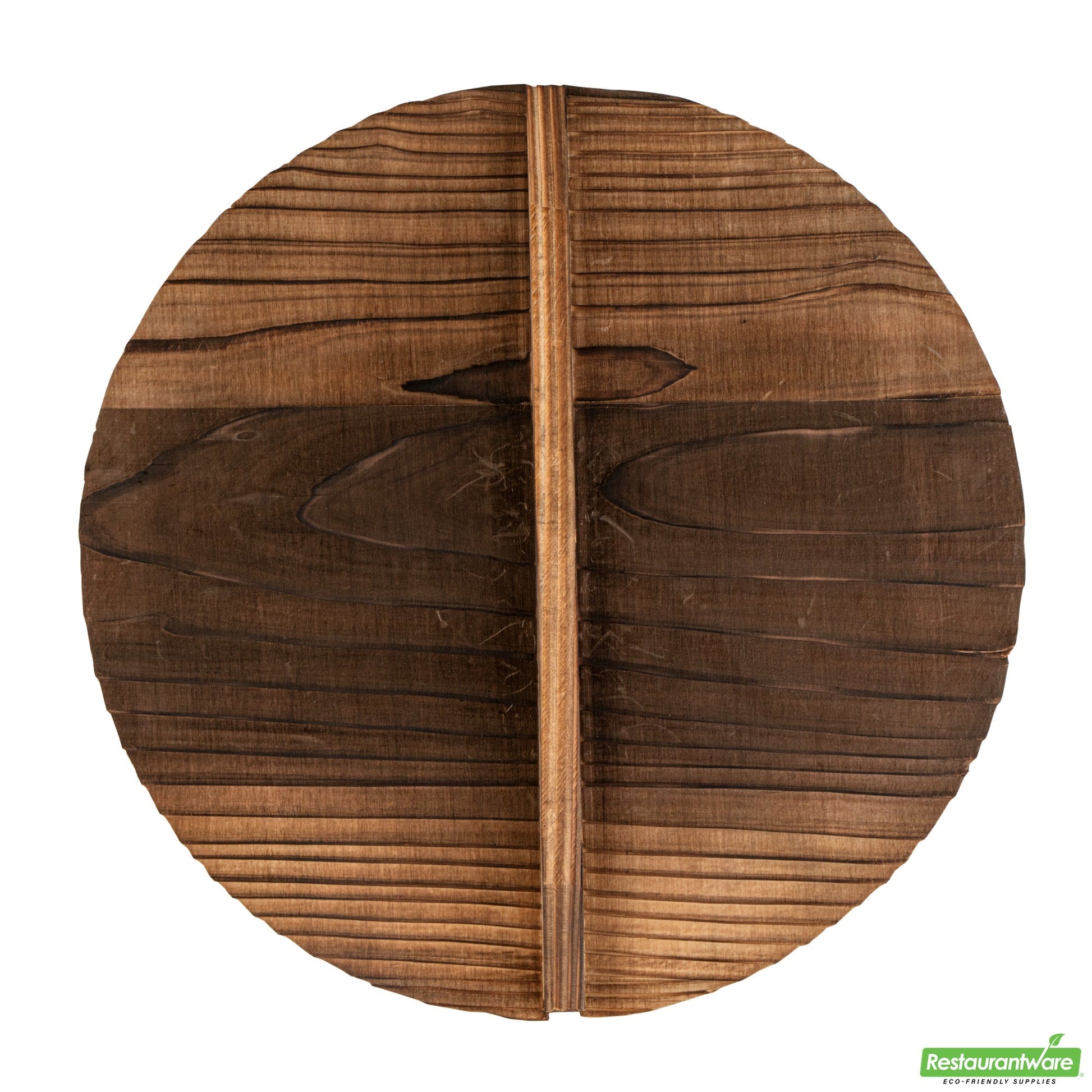 Wholesale Restaurantware 14" Handmade Lightweight Wood Wok Lid - 14.2" X 14.2" X 2.2"- Bulk
