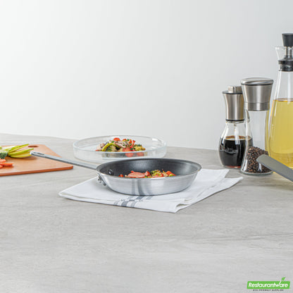 Wholesale Restaurantware Aluminum 7" Fry Pan - Non-Stick - 13" X 7.6" X 2.3"- Bulk