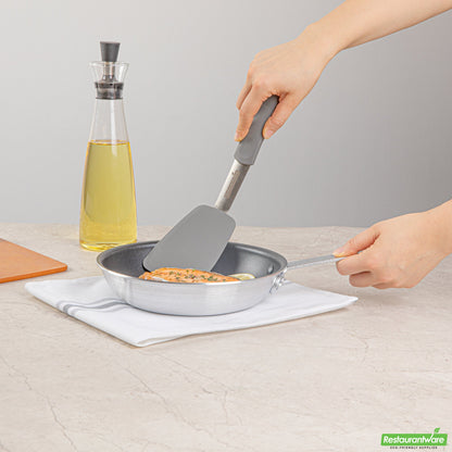 Wholesale Restaurantware Aluminum 8" Fry Pan - Non-Stick - 14.6" X 8.4" X 3"- Bulk