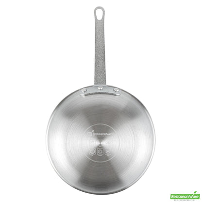Wholesale Restaurantware Aluminum 8" Fry Pan - Non-Stick - 14.6" X 8.4" X 3"- Bulk