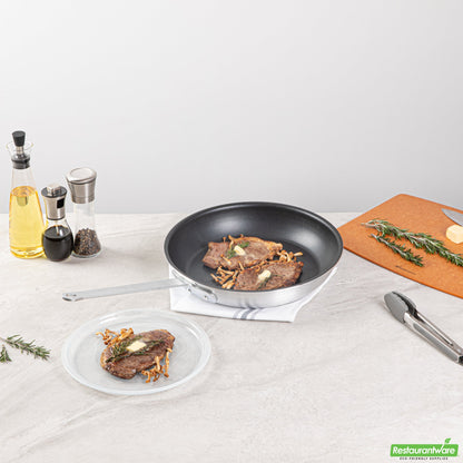 Wholesale Restaurantware Aluminum 14" Fry Pan - Non-Stick - 26" X 14.2" X 6.4"- Bulk