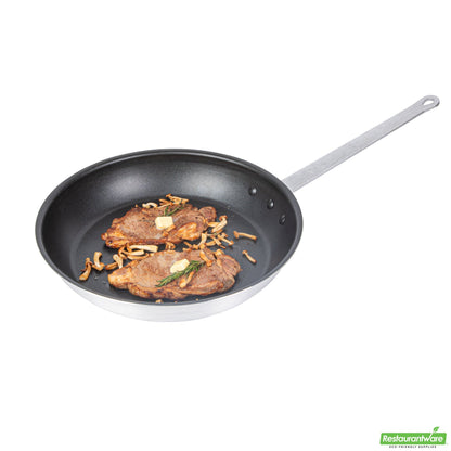 Wholesale Restaurantware Aluminum 14" Fry Pan - Non-Stick - 26" X 14.2" X 6.4"- Bulk