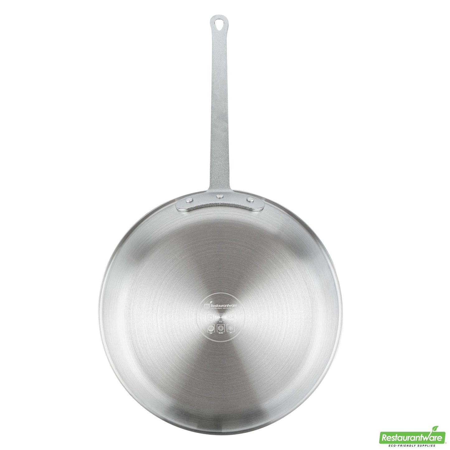 Wholesale Restaurantware Aluminum 14" Fry Pan - Non-Stick - 26" X 14.2" X 6.4"- Bulk