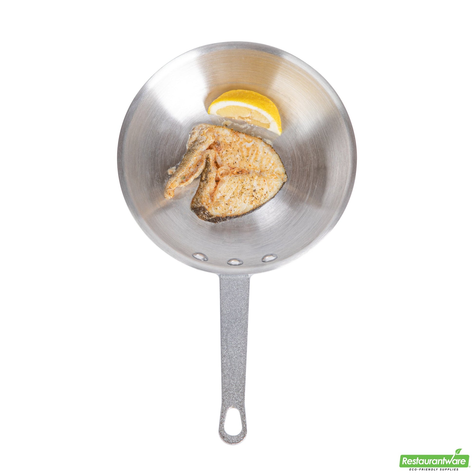 Wholesale Restaurantware Aluminum 7" Fry Pan - 13" X 7.6" X 2.3"- Bulk