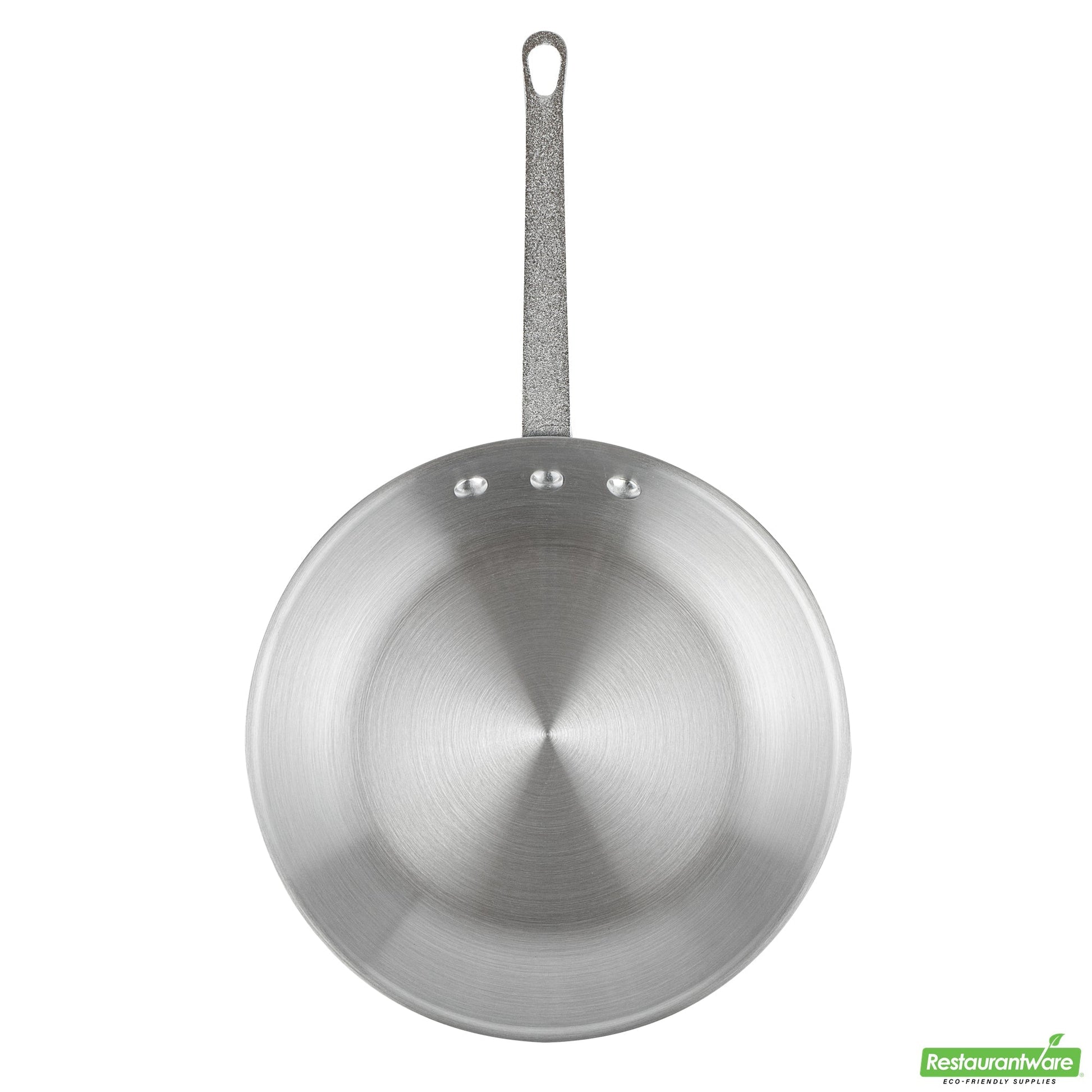 Wholesale Restaurantware Aluminum 10" Fry Pan - 17.7" X 10.2" X 2.7"- Bulk