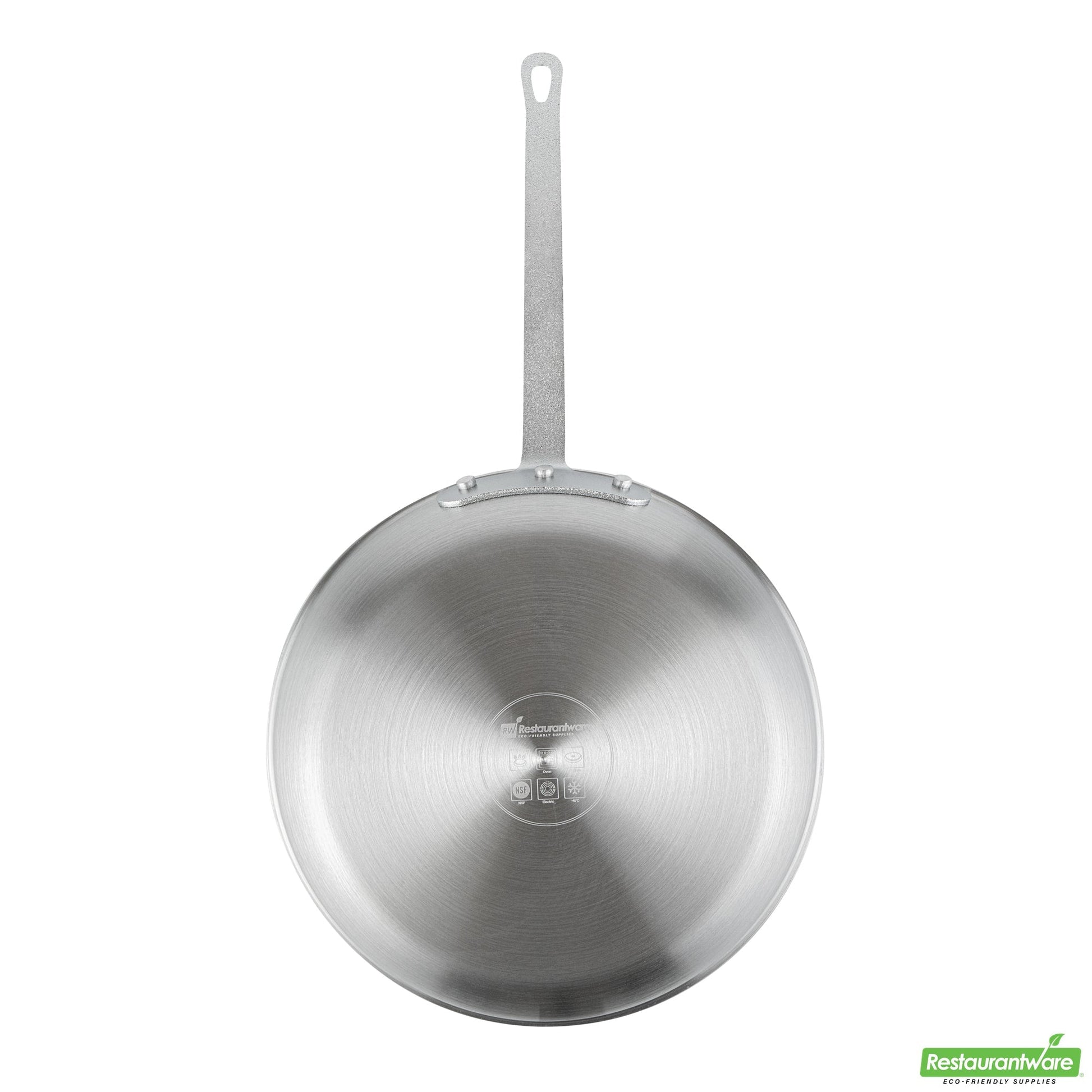 Wholesale Restaurantware Aluminum 12" Fry Pan - 22.2" X 11.8" X 3.9"- Bulk
