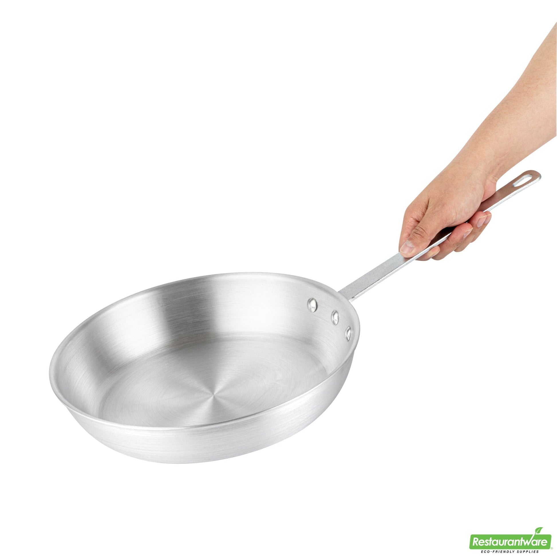 Wholesale Restaurantware Aluminum 12" Fry Pan - 22.2" X 11.8" X 3.9"- Bulk