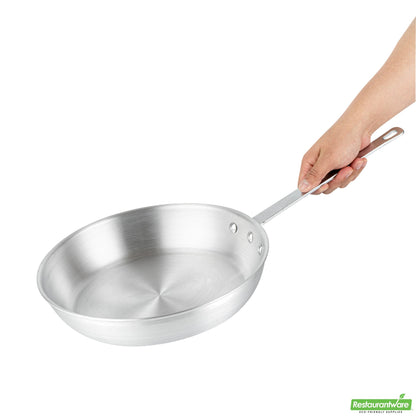 Wholesale Restaurantware Aluminum 12" Fry Pan - 22.2" X 11.8" X 3.9"- Bulk