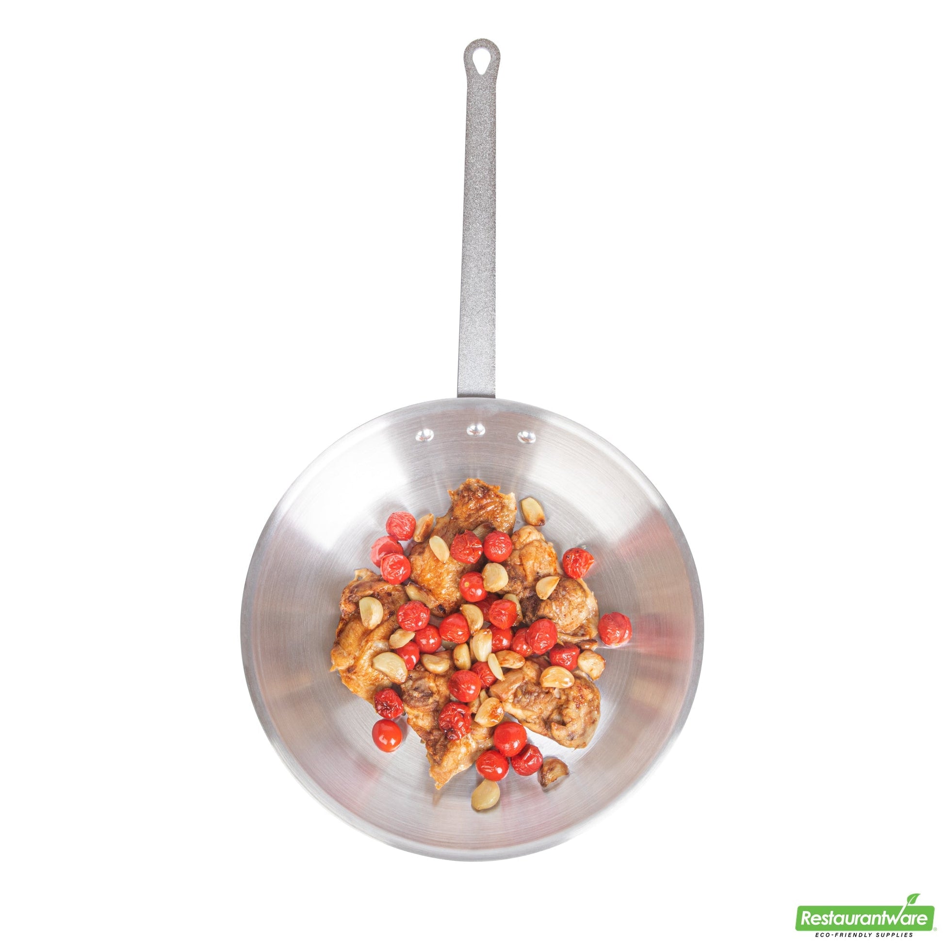 Wholesale Restaurantware Aluminum 14" Fry Pan - 26" X 14.2" X 6.4"- Bulk