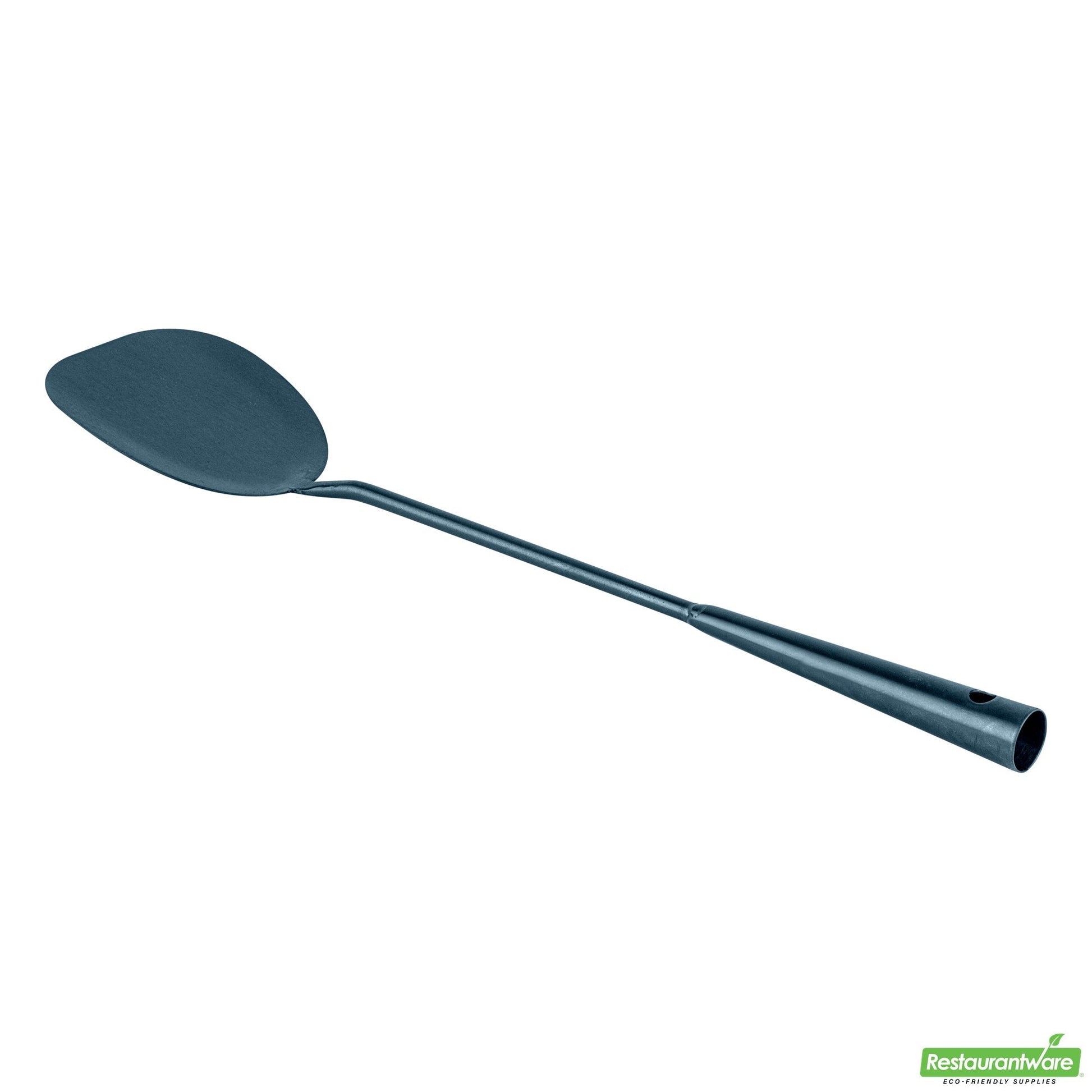 Wholesale Restaurantware Blue Carbon Steel Wok Spatula - Pre-Seasoned- Bulk