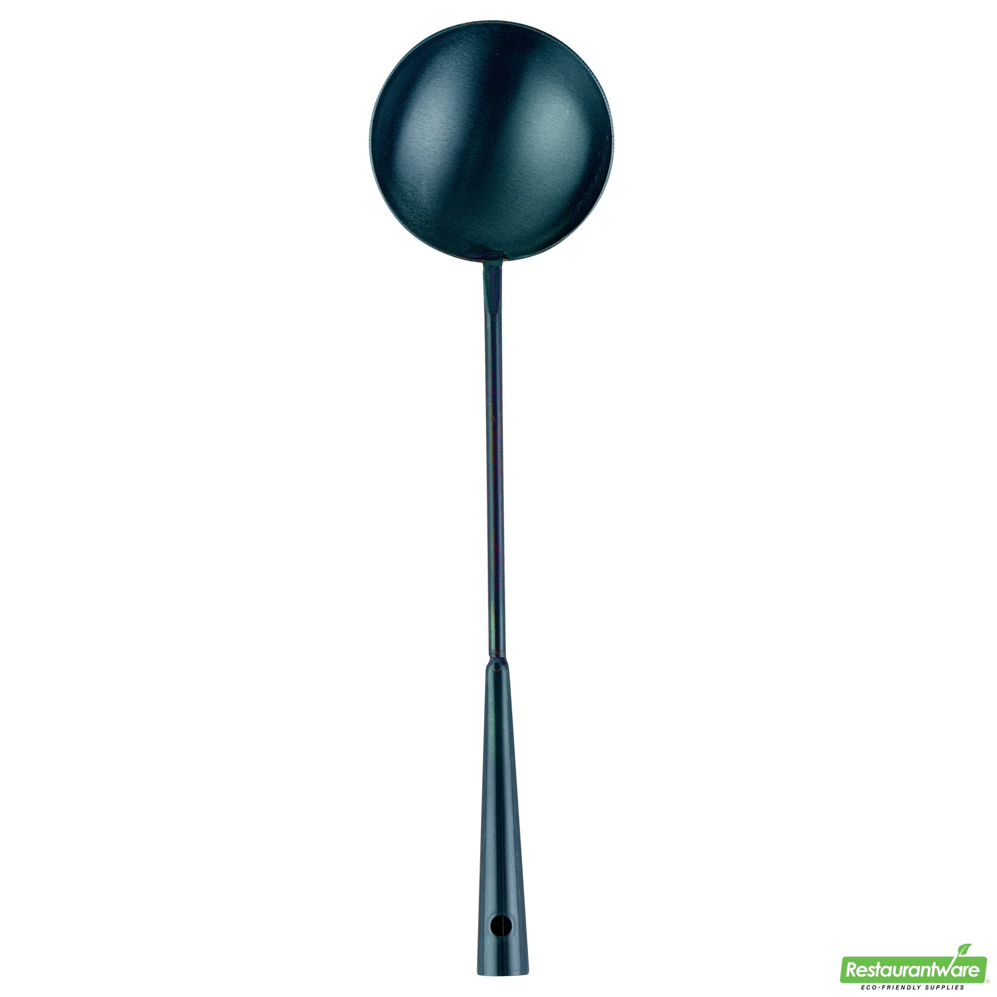 Wholesale Restaurantware Blue Carbon Steel Wok Ladle - Pre-Seasoned- Bulk
