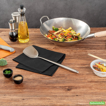 Wholesale Restaurantware Stainless Steel Wok Spatula- Bulk