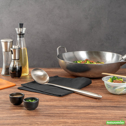 Wholesale Restaurantware Stainless Steel Wok Ladle- Bulk