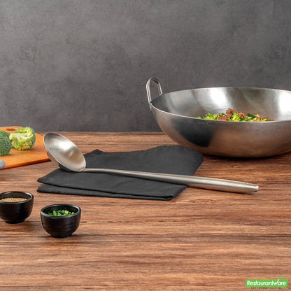 Wholesale Restaurantware Stainless Steel Wok Ladle- Bulk