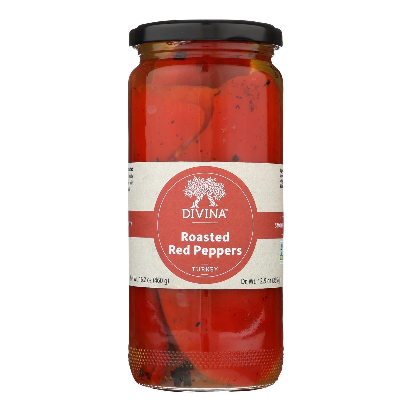 Wholesale Divina Roasted Red Peppers 16.2Oz- Bulk