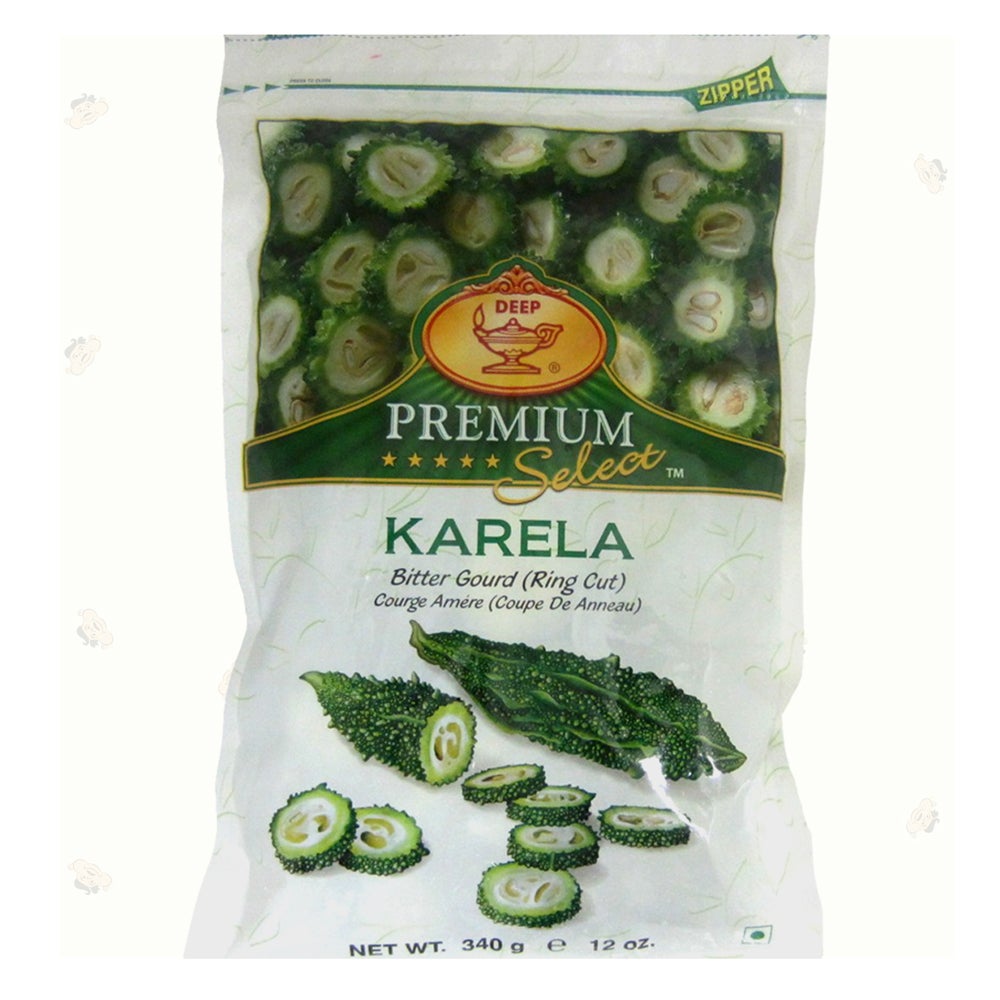 Wholesale Deep Karela Ring Cut Frozen 12 oz- Bulk
