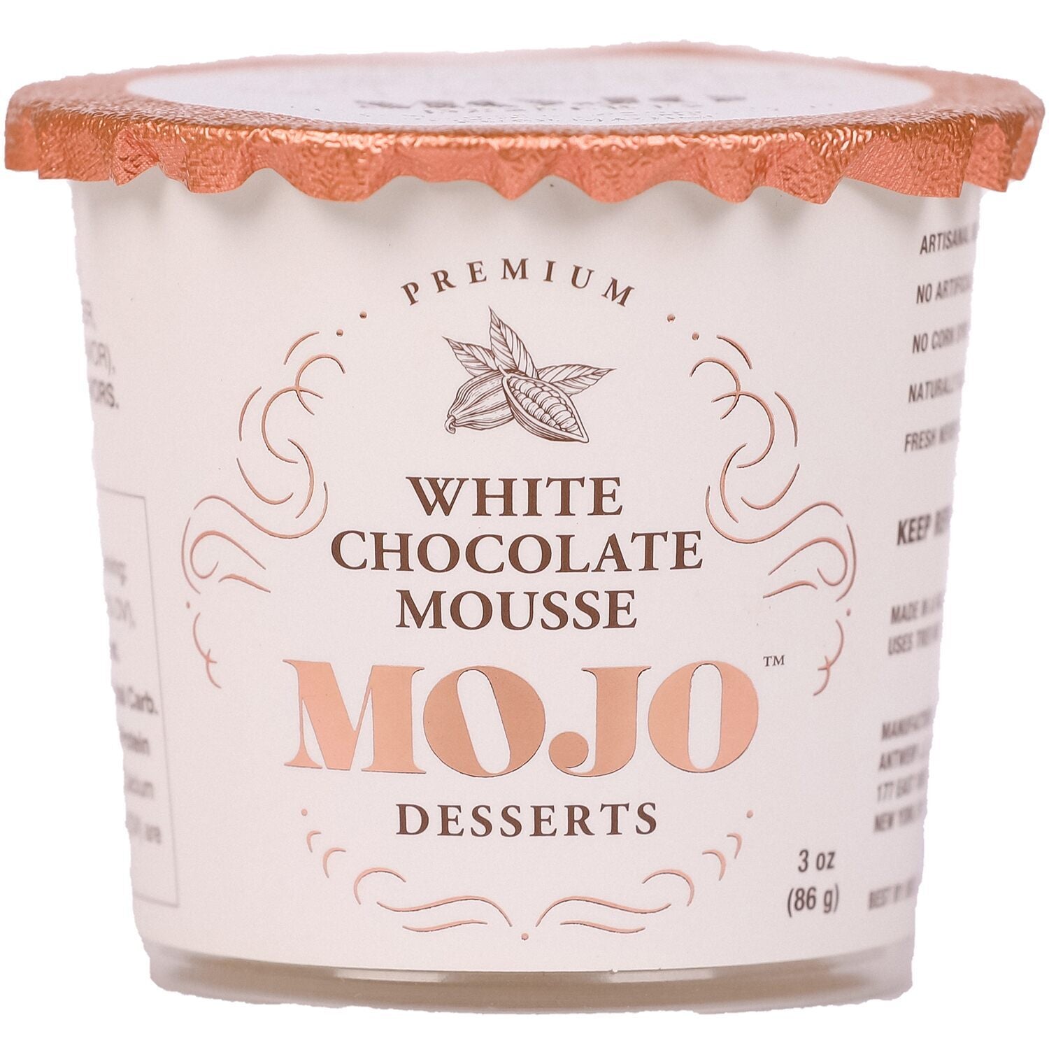 Wholesale Mojo White Chocolate Mousse- Bulk