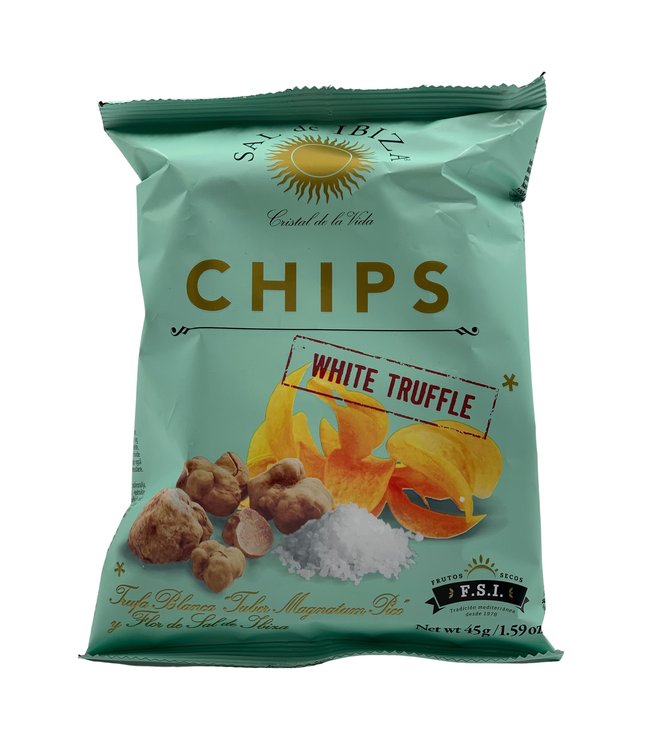 Wholesale Ibiza White Truffle Potato Chip 45G- Bulk