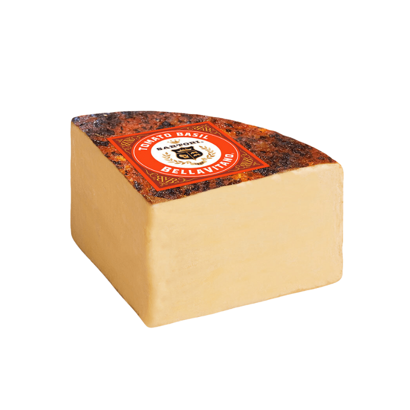 Wholesale Tomato Basil BellaVitano Cheese 5 lb- Bulk