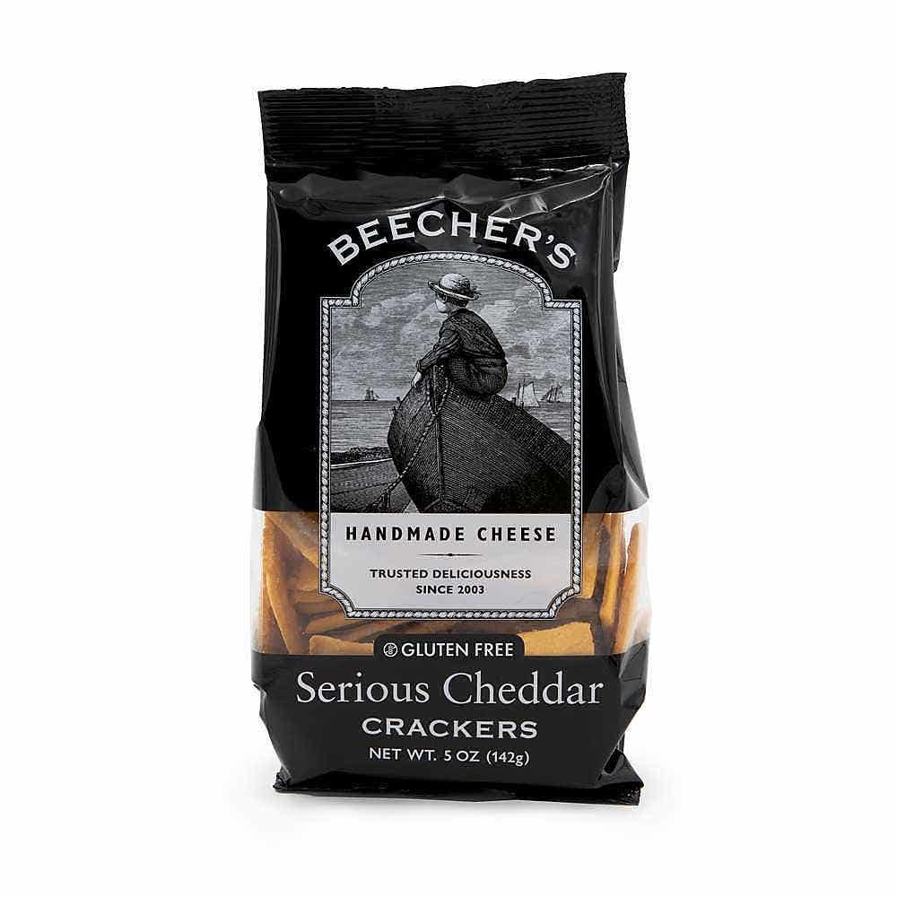 Wholesale Beecher's Serious Cheddar Crackers Gluten Free 5 Oz- Bulk