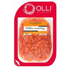 Wholesale Olli Salumeria Calabrese Salami Sliced 4 Oz- Bulk