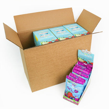 Wholesale Torie & Howard Sour Chewie Fruities® Organic Candy Sour Berry Flavor 4oz Pack of 6- Bulk