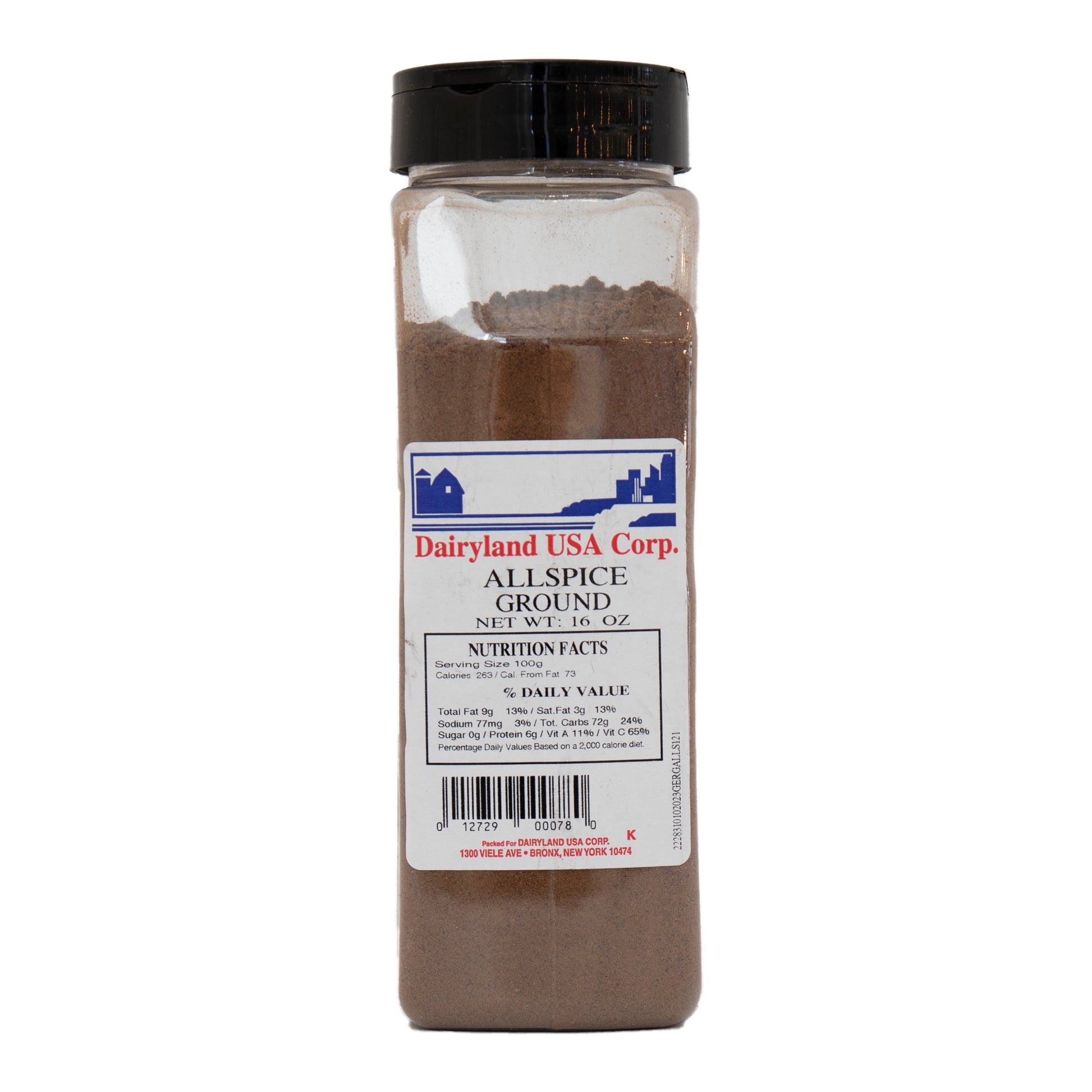 Wholesale BoxNCase Ground Allspice 16oz- Bulk