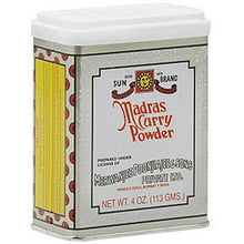 Wholesale Sun Brand Curry Powder Madras Brand 16oz- Bulk