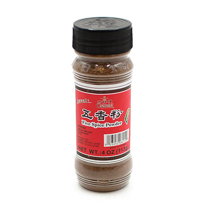 Wholesale Oriental Mascot Five Spice Powder 4oz Shaker- Bulk
