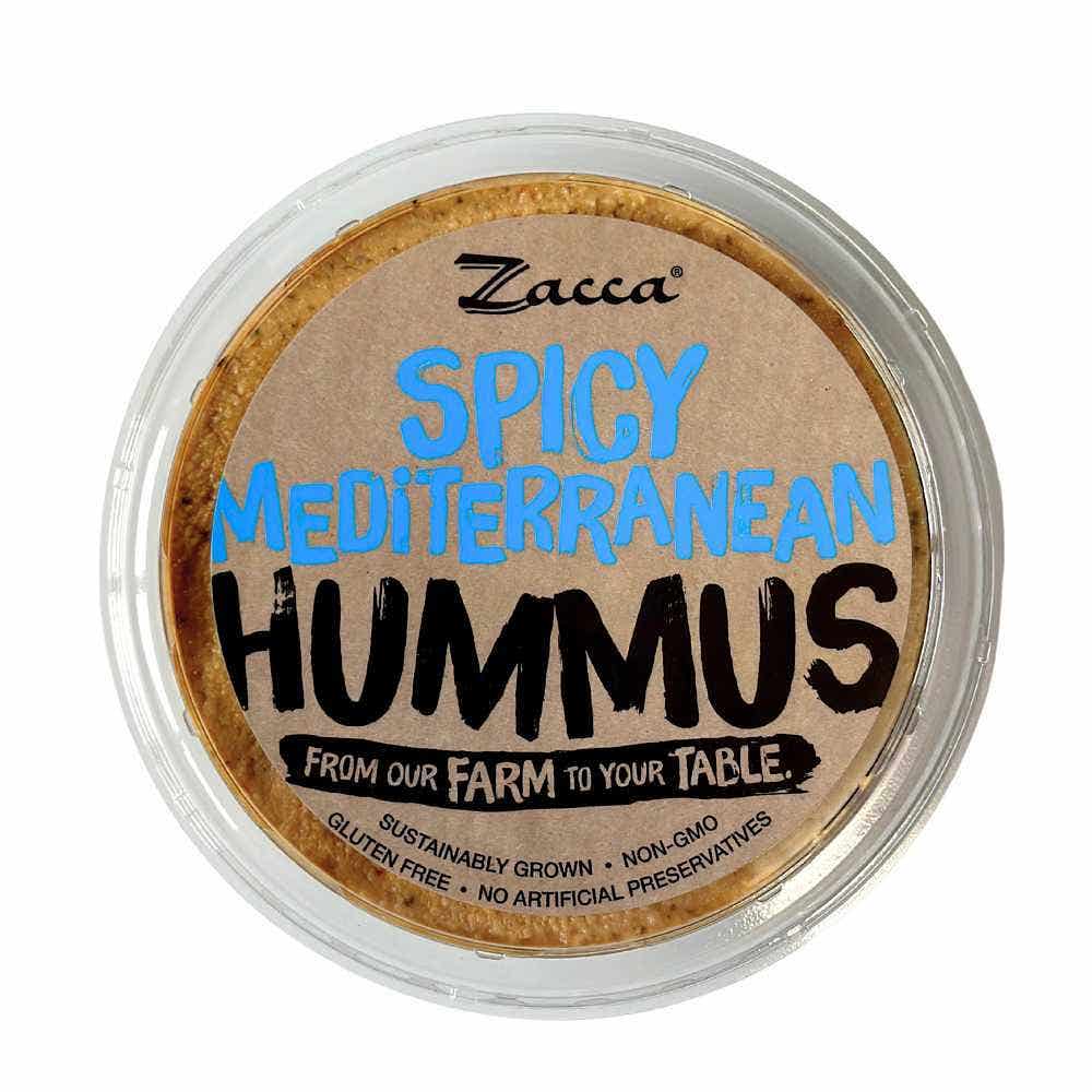 Wholesale Zacca Hummus Spicy Mediterranean Hummus 10 Oz- Bulk