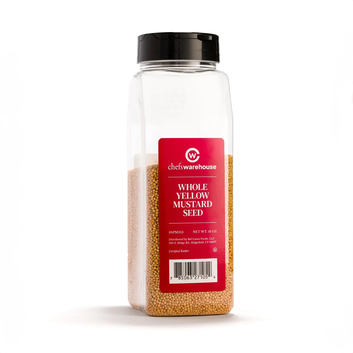 Wholesale BoxNCase Whole Yellow Mustard Seed 16oz- Bulk