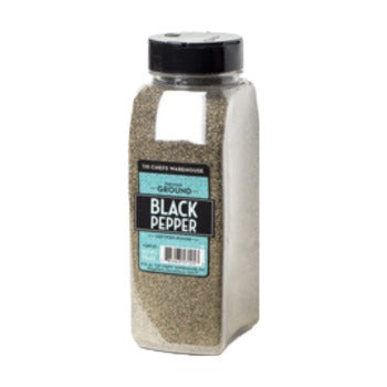 Wholesale BoxNCase Ground Black Pepper 16oz- Bulk