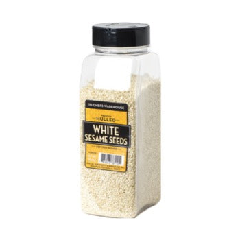 Wholesale BoxNCase Hulled White Sesame Seeds 16oz- Bulk