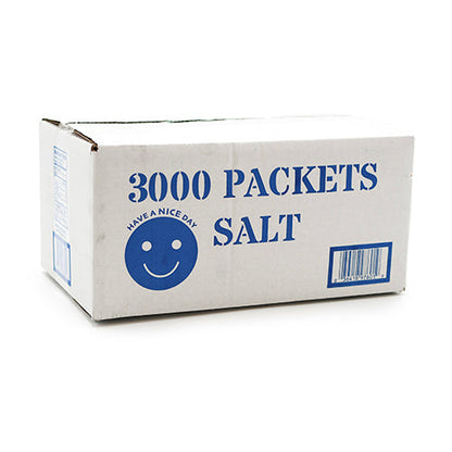 Wholesale BoxNCase Salt Packets 1000count- Bulk