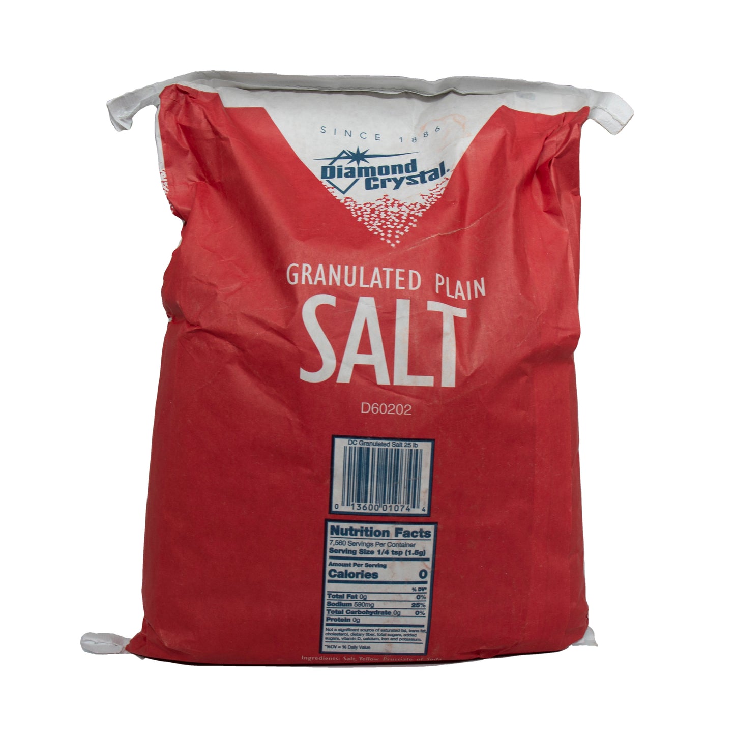 Wholesale Cargill Granulated Salt 25lb- Bulk