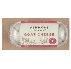 Wholesale Vermont Creamery Strawberry Spritz Goat Log 4 Oz- Bulk