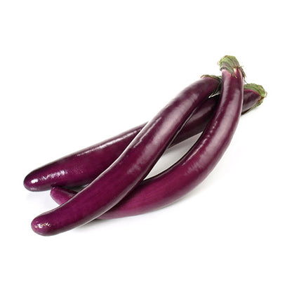 Wholesale Dix Farms Chinese Eggplant 10lb- Bulk